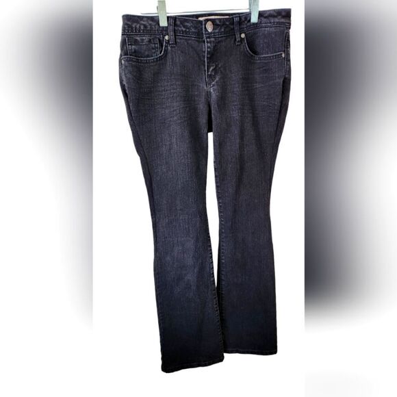 L.E.I Junior's Briget Curvy Boot *BLACK* Embroidered pockets SZ 9 - Picture 3 of 7